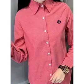 Cute Graphic Simple T-shirt, Casual Thermal Long Sleeve T-shirt, Women's Clothing Cute Graphic Simple T-shirt, Casual Thermal Long Sleeve T-shirt, Women's Clothing