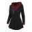 Color Block Zipper Hoodie, Casual Long Sleeve Drawstring Hoodies Sweatshirt, Women's Clothing