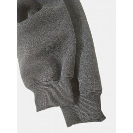 Graphic & Letter Print Hoodie, Casual Long Sleeve Kangaroo Pocket Hoodie Sweatshirt, Women's Clothing