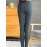 Solid Fleece High Waist Leggings, Casual Skinny Leggings For Fall & Winter, Women's Clothing